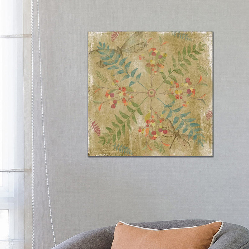 Nature Tile II by Jade Reynolds - Wrapped Canvas Print, 66.04 cm H x 66.04 cm W x 1.91 cm D