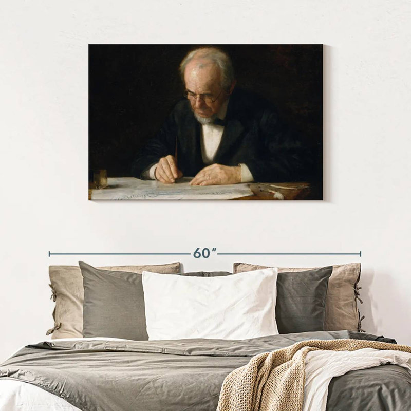 Senne The Writing Master, 30" H x 45" W