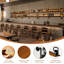 Support à vin mural avec lumière DEL, étagère à vin industrielle à DEL, support à bouteilles suspendu à 2 niveaux, tablette de rangement pour bar (brun noyer, 60 po)-618450483