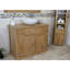 Sofia 1000 mm Freestanding Single Vanity with Vessel Stone Basin-36123211
