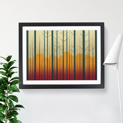 Forest Deco Vol.1 Abstract - Single Picture Frame Print