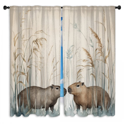 Capybara - Rideaux occultant Capybara