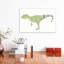 Allosaurus, dessin au crayon avec couleur numérique par Alice Turner - impression d'art graphique-52878379-52878368-52878369