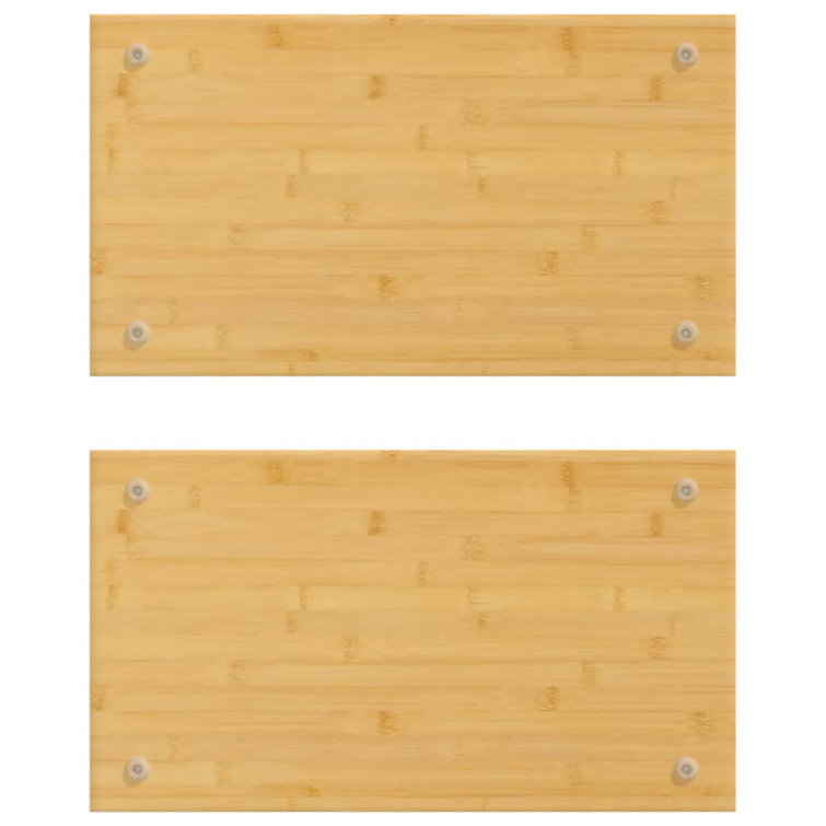 Set of 2 bamboo cutting boards