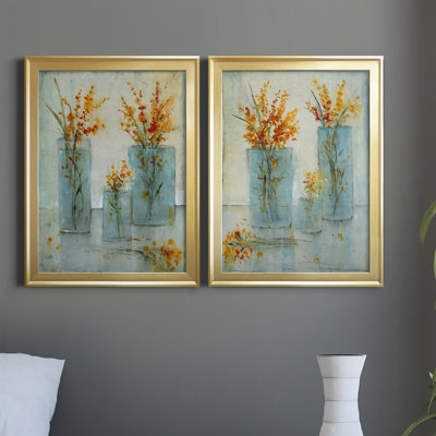 «Still Life Study I», ensemble de 2 peintures sur toile encadrées
