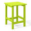 Chaise Adirondack en poly résistant aux intempéries avec table d'appoint Lucus-979898647