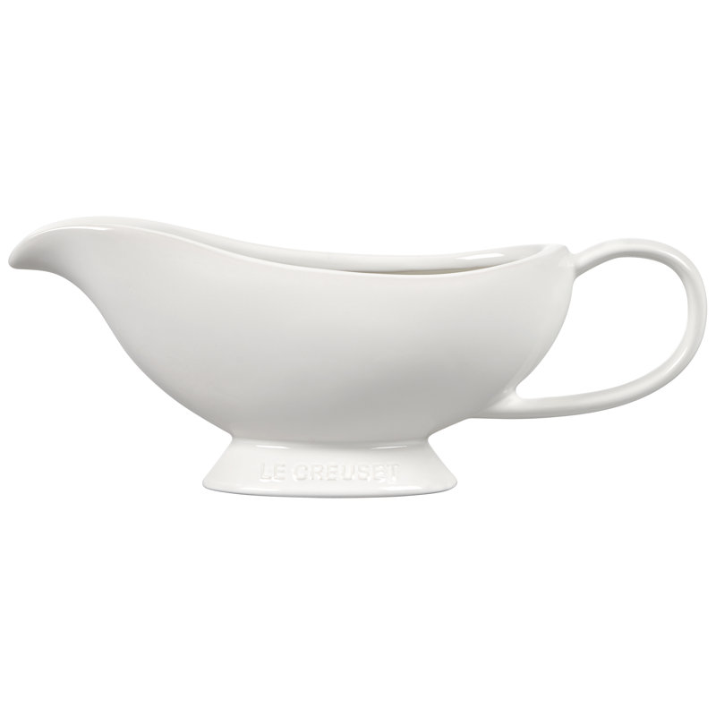 Le Creuset Heritage Gravy Boat, White