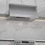 CIARRA Professional 36" 950 CFM Smart Under Cabinet Range Hood Insert in 304 Stainless Steel with Built-In Gas Leak Detection, WiFi App, Voice Control & Dishwasher-Safe Baffle Filters