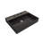 BOCCHI Milano 18.31'' Fireclay Rectangular Bathroom Sink with Overflow-94265130-90558741
