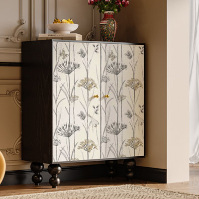 French Medieval Style Accent Cabinet