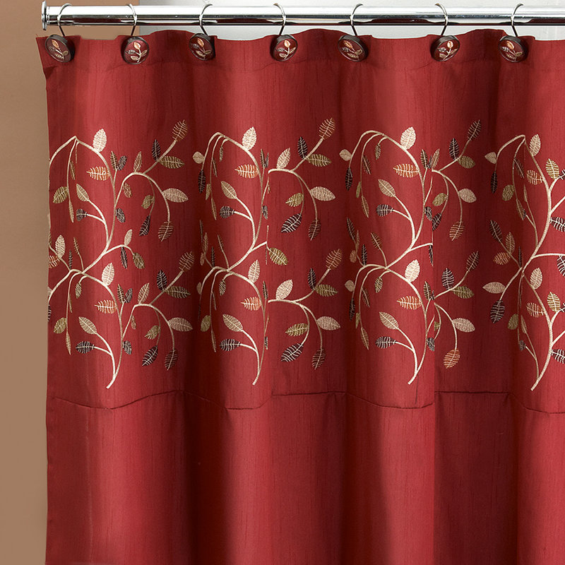 Vicenta Floral Shower Curtain