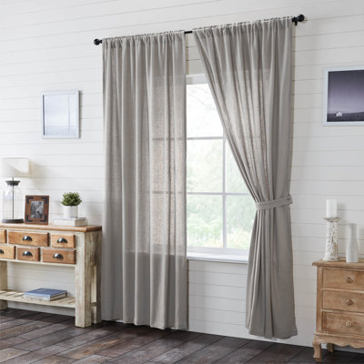 Paire de rideaux obscurcissant 100% coton Vyshonne