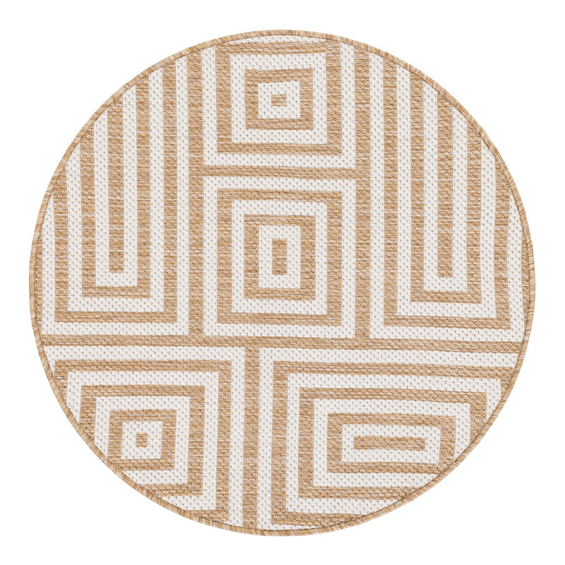 Forte Hower Rug, Rond 3 pi 1 po