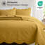 Couvre-lit matelassé doux en microfibre à ultrasons avec taies décoratives assorties-122440591-121264126