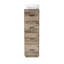 15 pouces en bois gaufré 4 tiroirs-1361166049