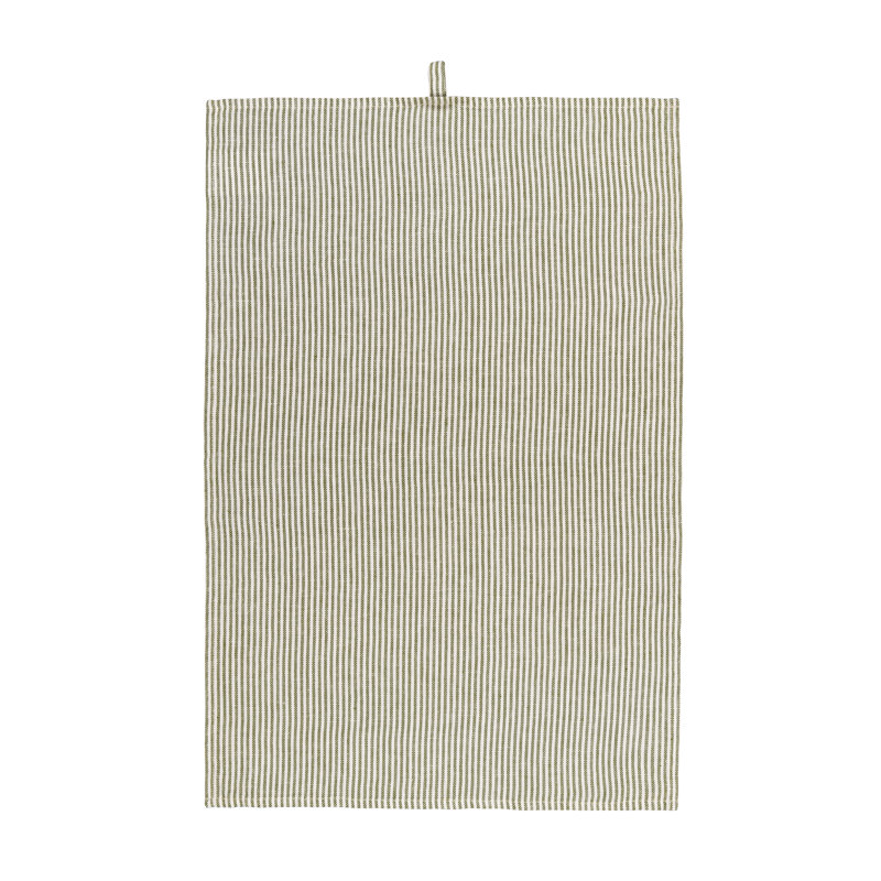 TWILL STRIPE GREEN Tablecloth