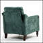 Fauteuil en chenille Accent