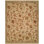 Wool Floral Area Rug in Beige
