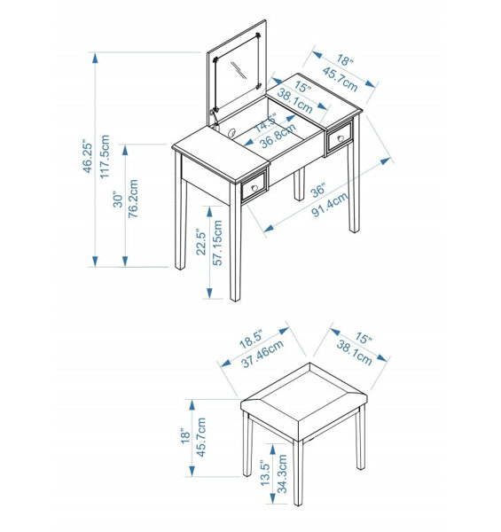 Dimensions du produit