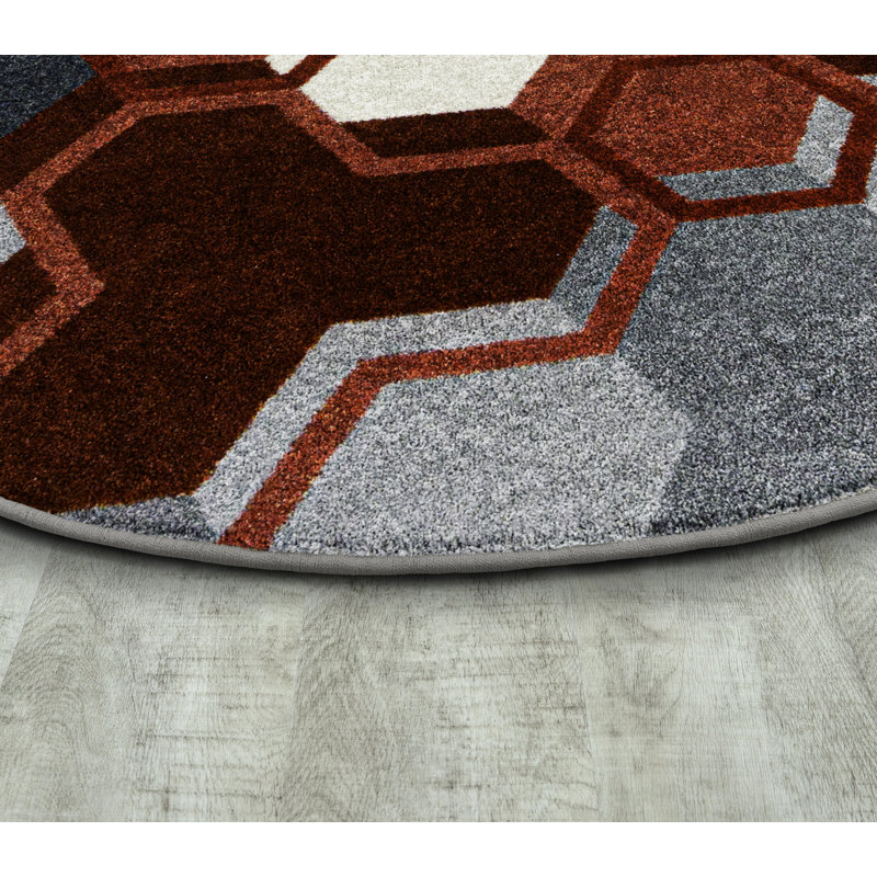 Tapis Team Up, Rond 7 pi 7 po