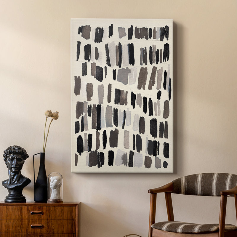 Craie et silex III - galerie Cavas sur mesure, H 48 po x l 32 po