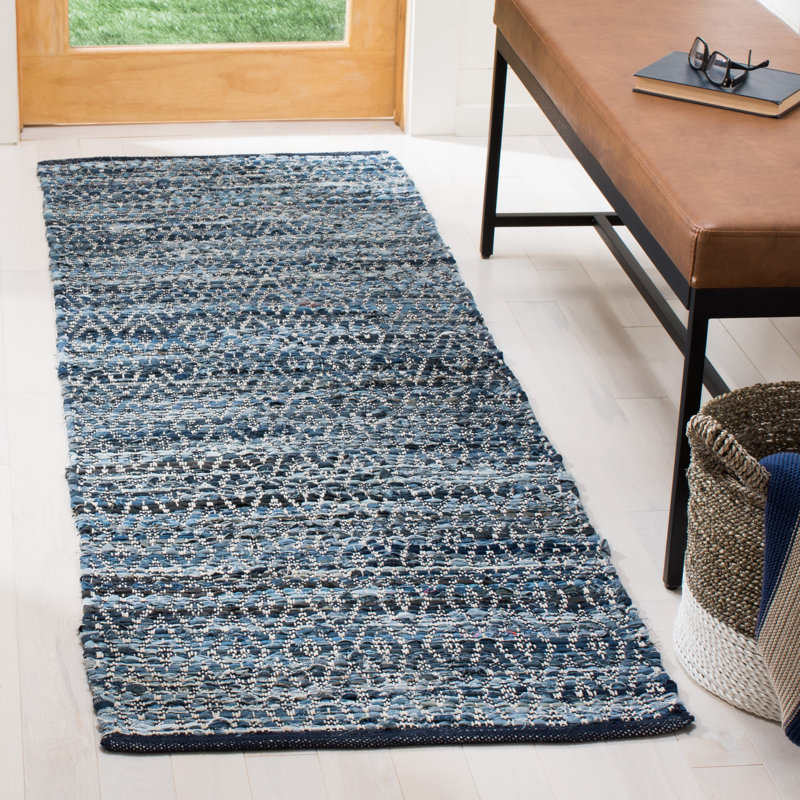Montauk Hand Woven Performance Geometric Rug, Runner 2'3" x 7'