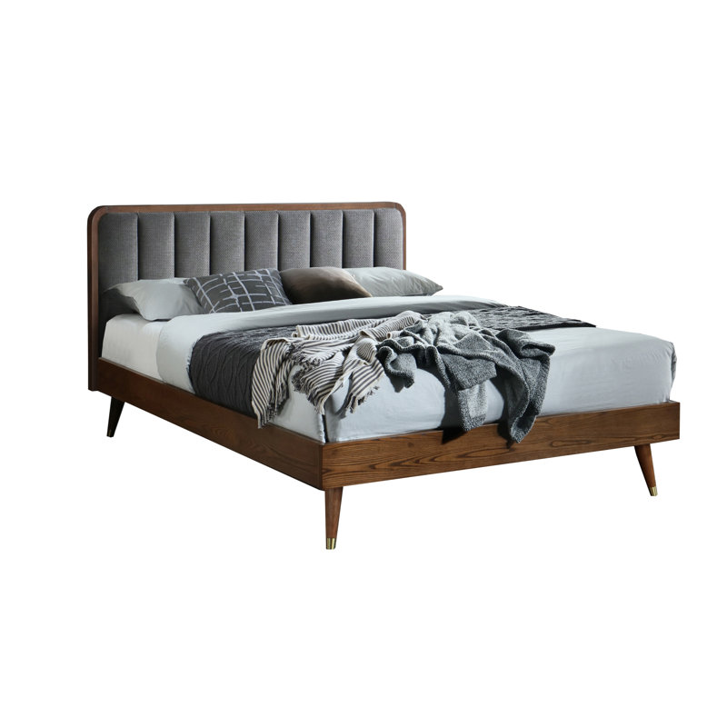 Queen Size Upholstery Platform Bed