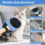 Gants électrostatiques pour animaux 9,25 po x 6,88 po, bleu-131215960