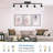40.1'' 5 -Light Fixed Track Track Kit with Dimmable and Adjustable Head