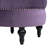 Holmquist Velvet Ottoman-27013804
