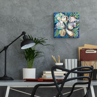  «Tropical» par Jeanette Vertentes, art mural en verre acrylique