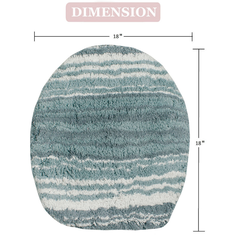 Griffie Toilet Lid Cover, Gray