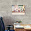 «Chelsea House All Lined Up Spring» par Keri Bevan, art mural sur toile giclée-87900458