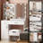 35.4'' Wide Vanity Set with Stool and Mirror-1635742420