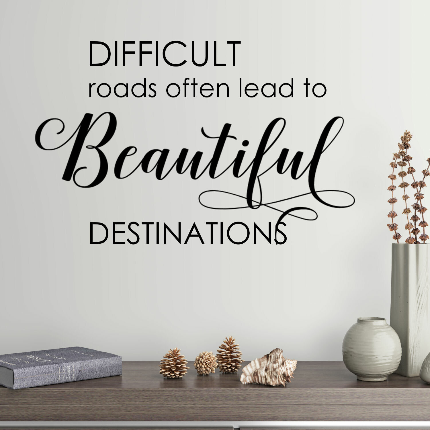 Difficult roads, destinations