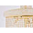 Sterns 38-Light Glam Flush Mount-23083915-23083910