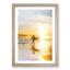 Surfer on a Spanish Beach in Abstract - Picture Frame Graphic Art Print-55724497-55724501