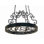 Dior Metal Handcrafted Round Hanging Pot Rack