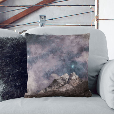 Stars Above the Himalayas Cushion with Filling
