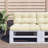 vidaXL Pallet Cushion Cream 31.5"x15.7"x4.7" Fabric-1247360724-1247360726