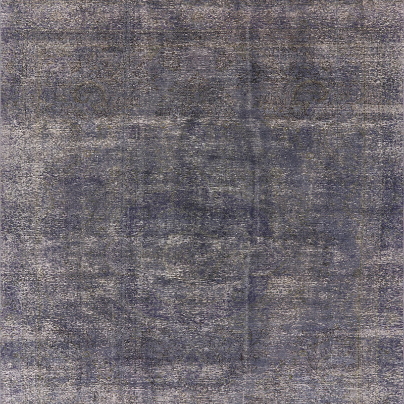 Tapis gris Salerna, Carré 6 pi