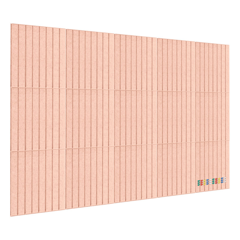 Babillard mural pour le bureau et l'école, tableau d'affichage et mémo, Pink