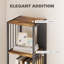 165cm H x 33.5cm W Steel Standard Bookcase-1742660625