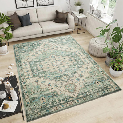 Cashmere Machine Tufted Area Rug ( Low-Pile Traditional)