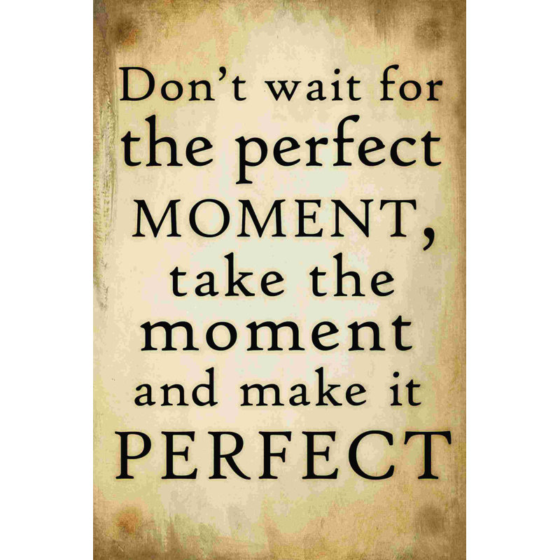 Perfect Moment - Impression sur toile tendue, H 36 po x l 24 po