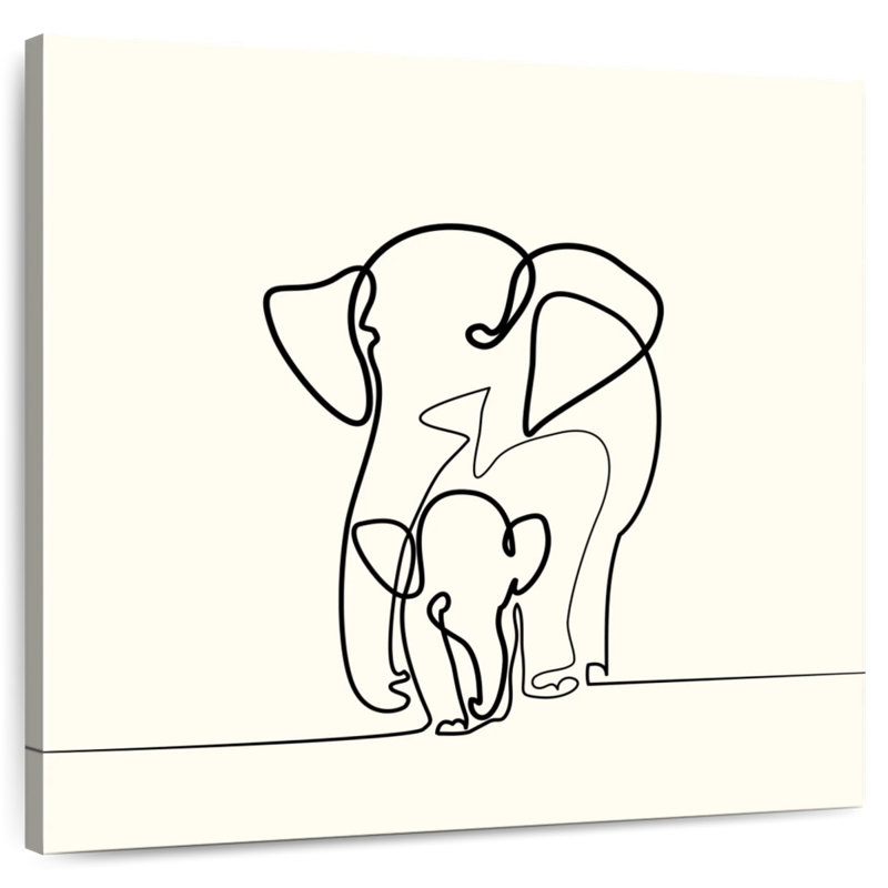 Crowle Elephant And Baby