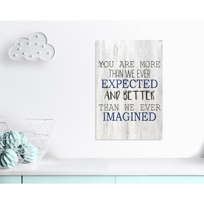 Expected Canvas Art