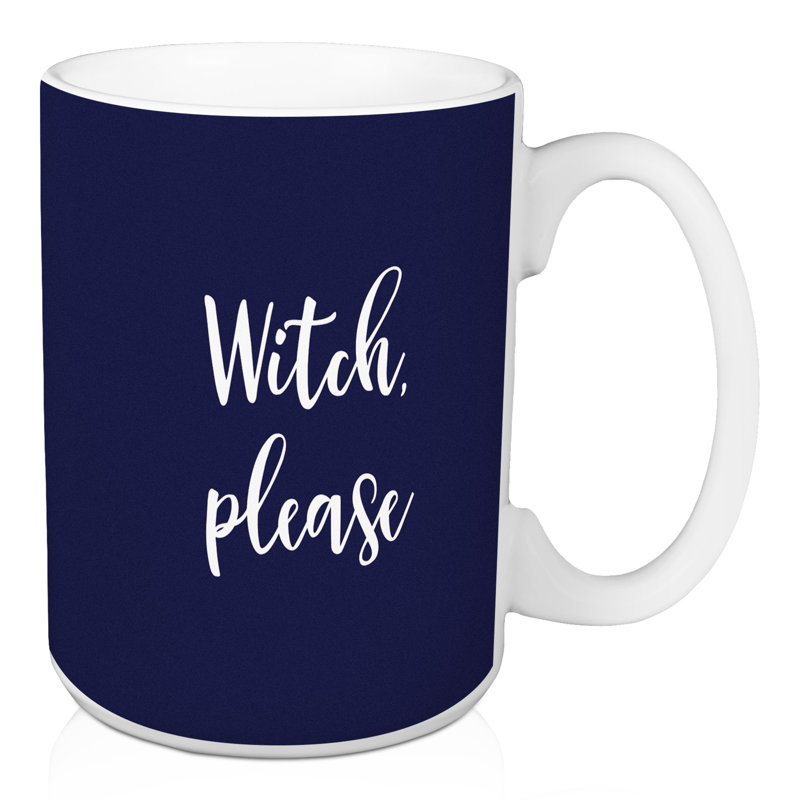 Grande tasse à café Gabor, Bleu marine