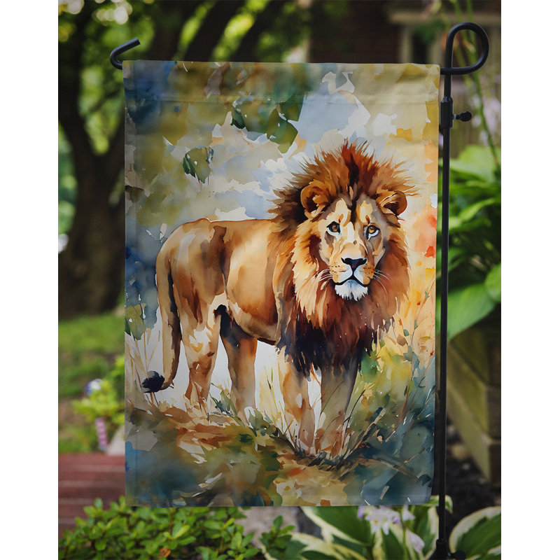 Drapeau du jardin du lion