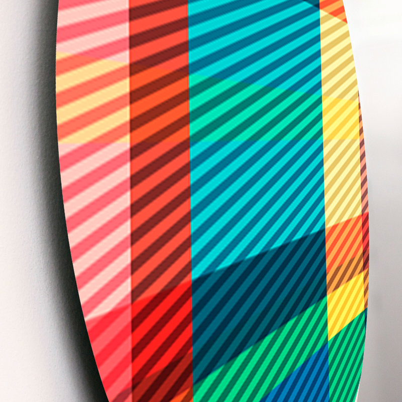 Ensemble de 3 décorations murales Tartan